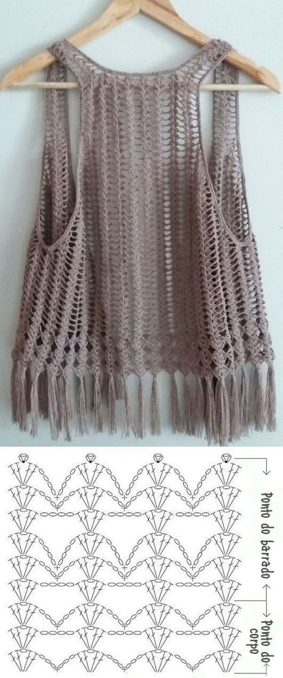 crochet vest graphics 6