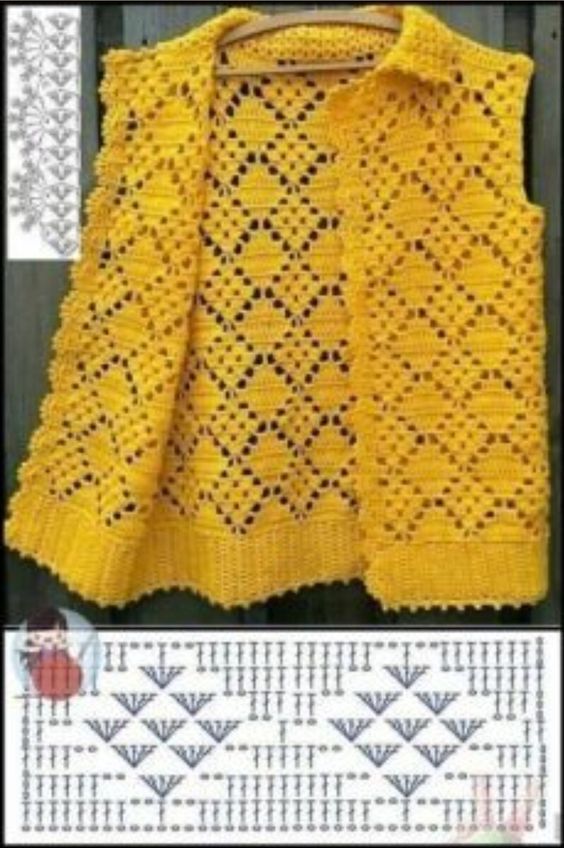 crochet vest graphics 9
