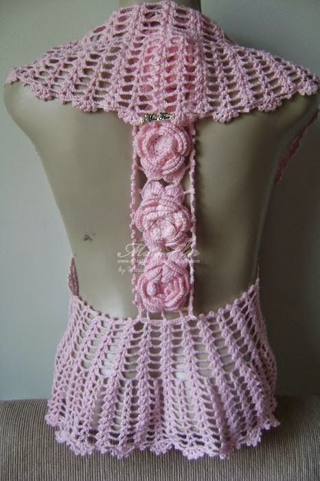 crochet vest with open back 6