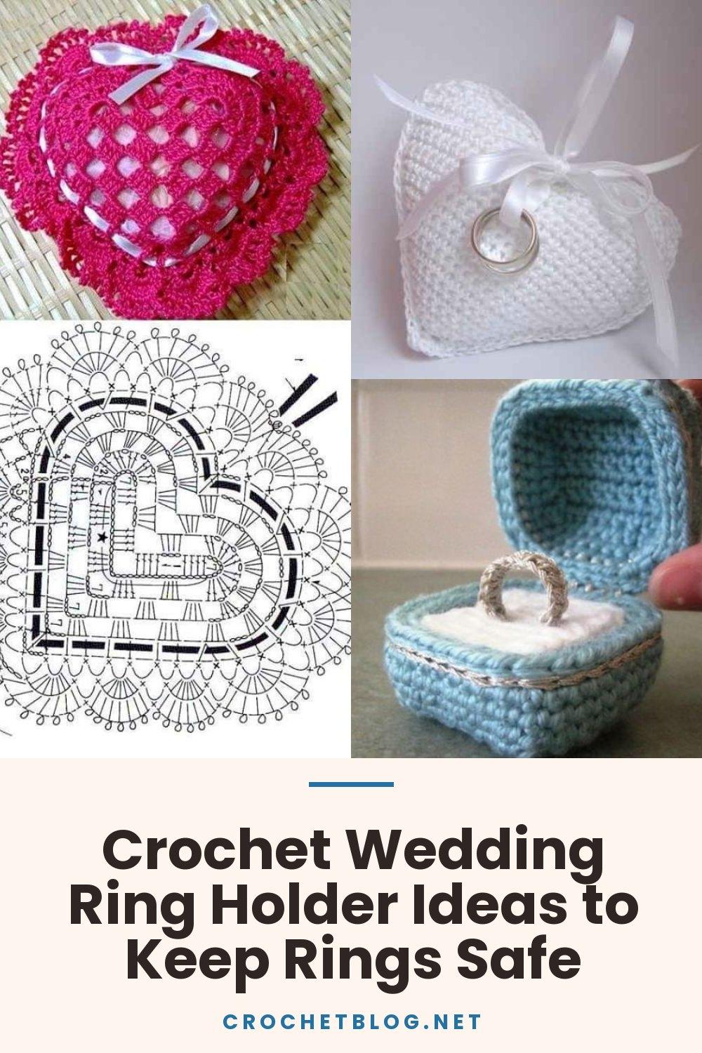 Crochet Wedding Ring Holder Ideas to Keep Rings Safe