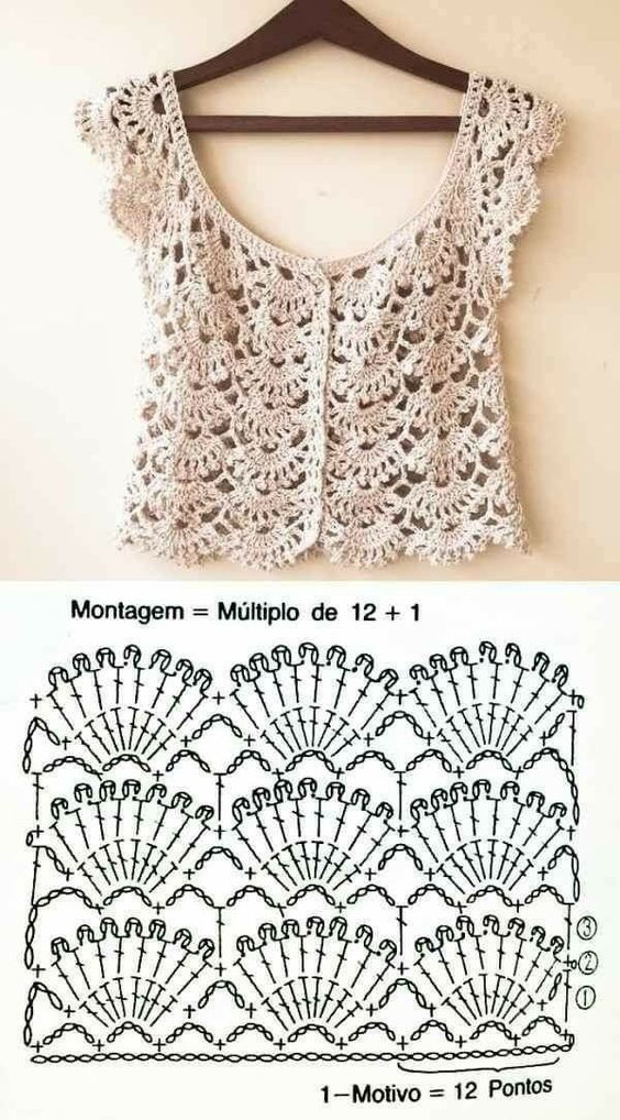 crochet woven blouse without sleeves 9