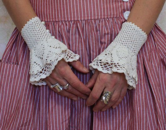 crochet wrist warmers patterns ideas 11