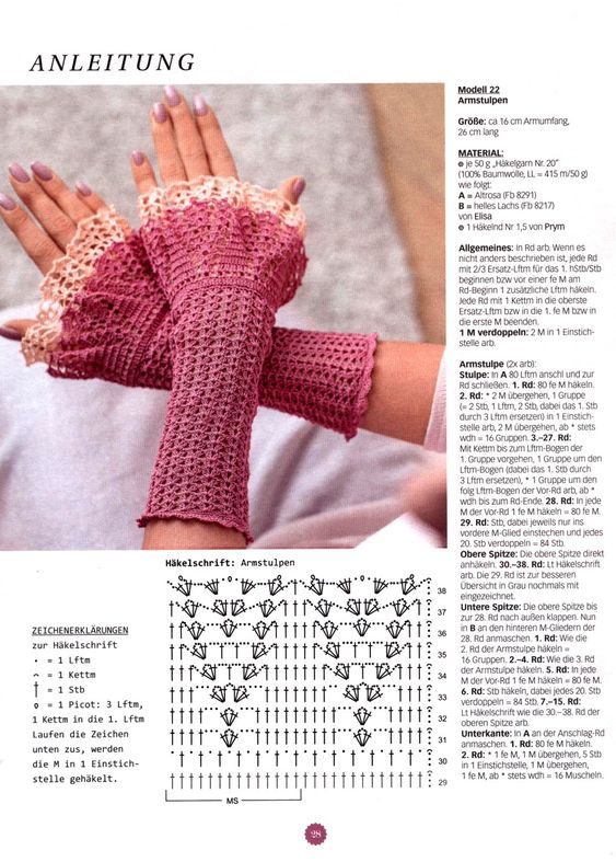 crochet wrist warmers patterns ideas 6
