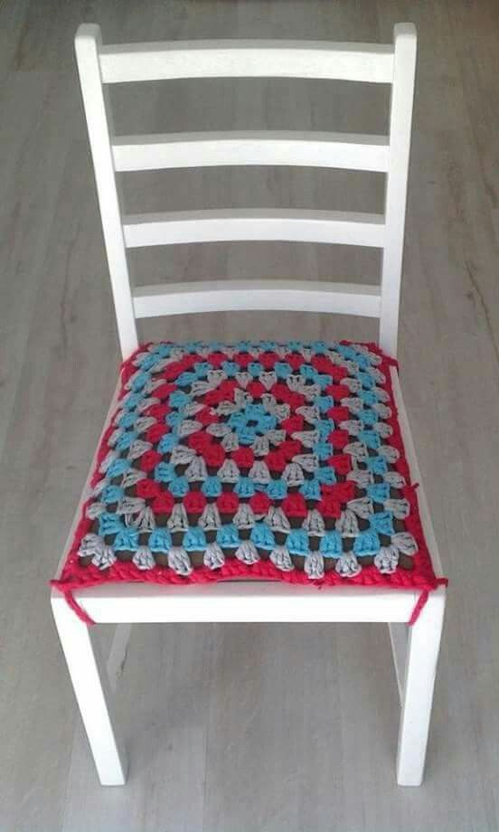 crocheted chair cover ideas 5