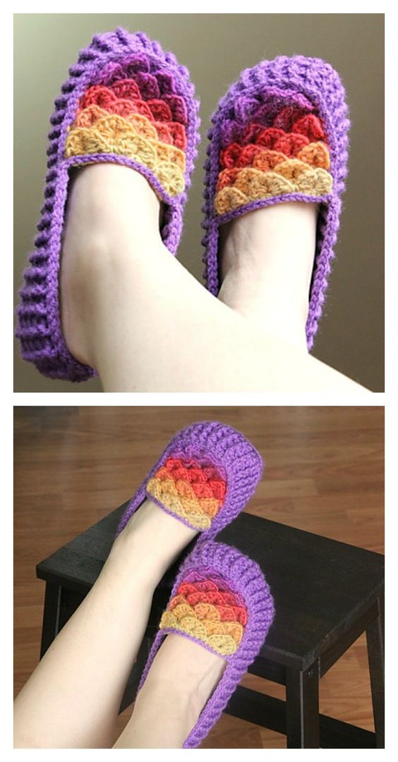 crocodile stitch crochet boots 6