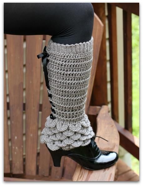 crocodile stitch crochet boots 9