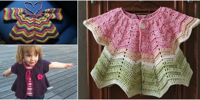 cute baby cardigan crochet