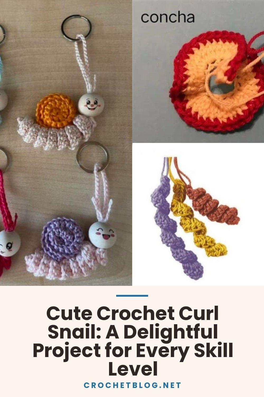 Cute Crochet Curl Snail: A Delightful Project for Every Skill Level