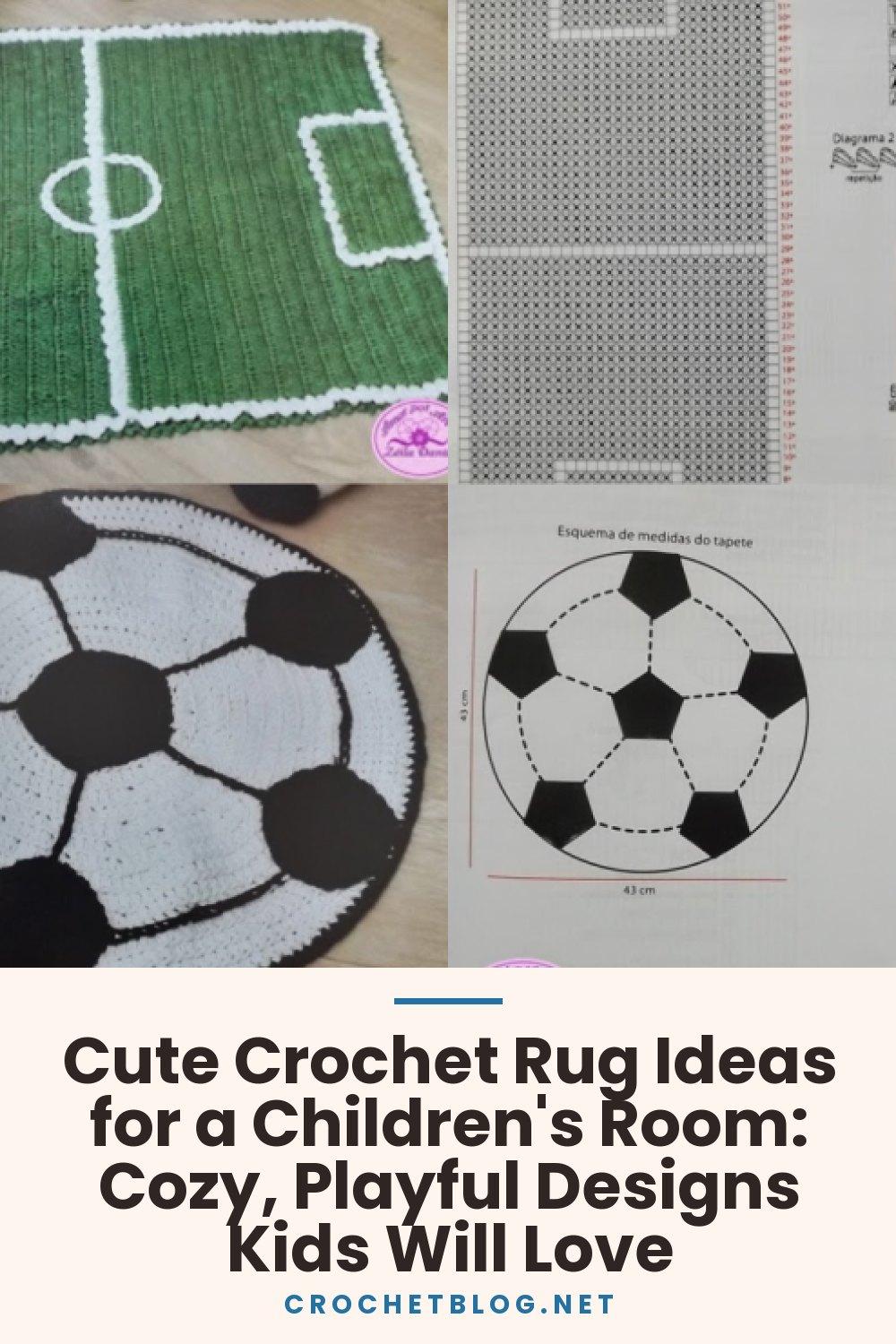 Cute Crochet Rug Ideas for a Children's Room: Cozy, Playful Designs Kids Will Love