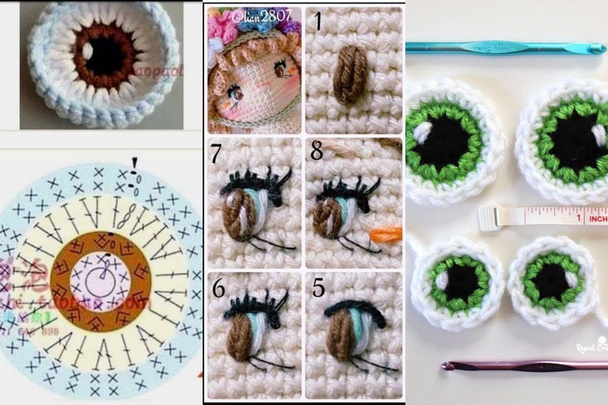 cute eyes for crochet amigurumis 10