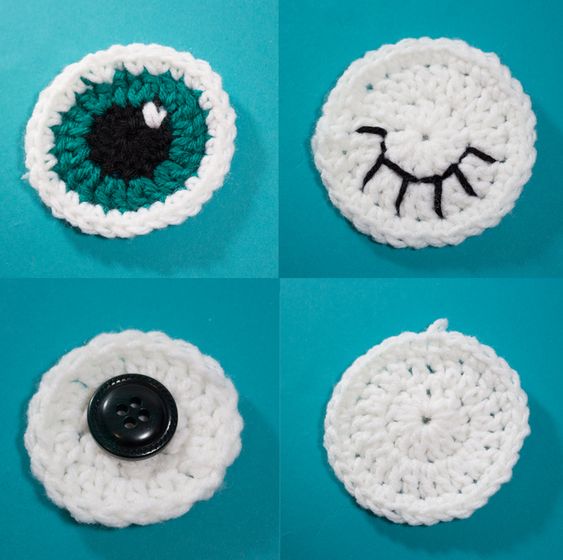 cute eyes for crochet amigurumis 7