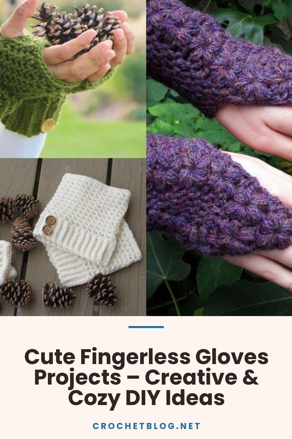 Cute Fingerless Gloves Projects – Creative & Cozy DIY Ideas