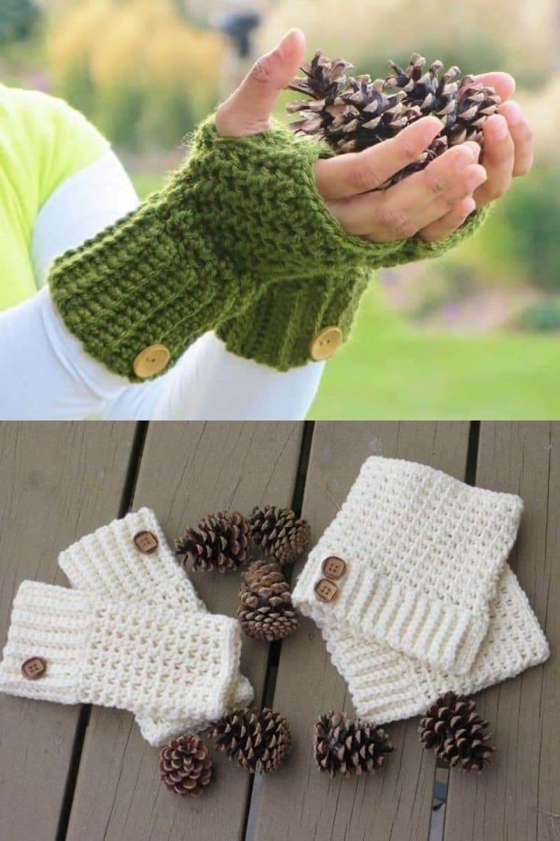 cute fingerless gloves projects 2