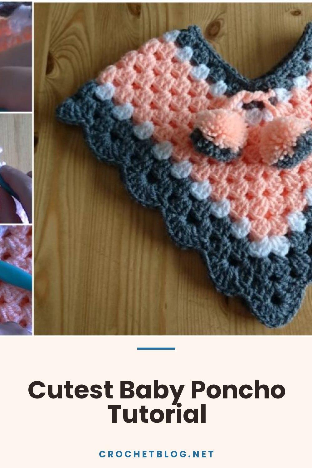 Cutest Baby Poncho Tutorial