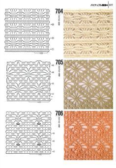 different crochet stitches step by step 7