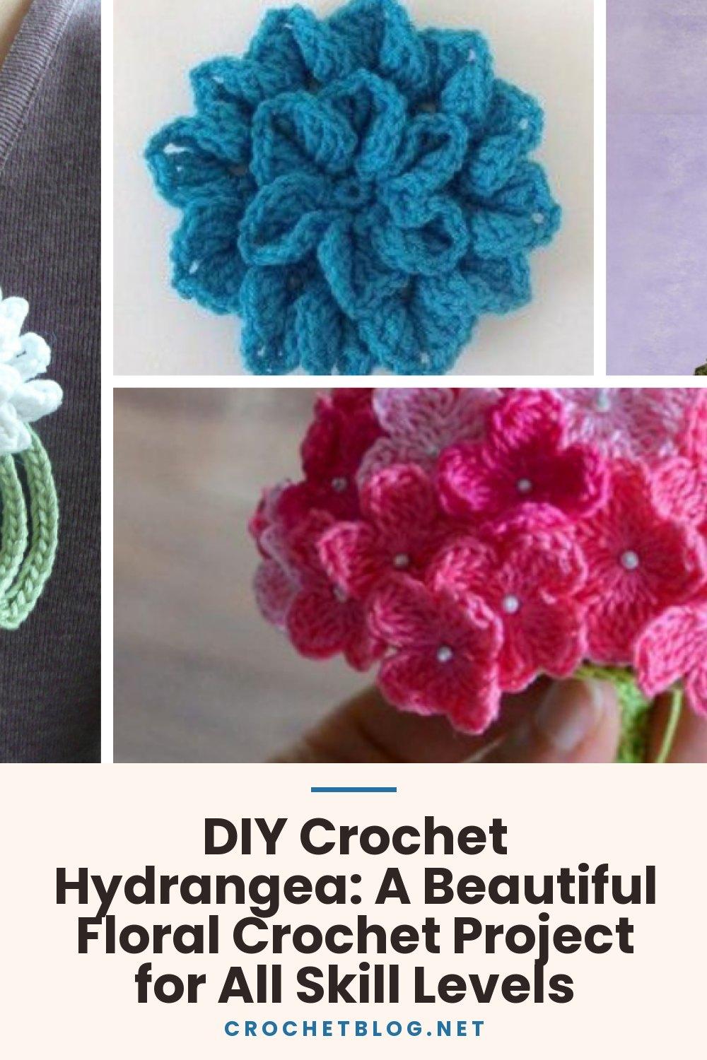 DIY Crochet Hydrangea: A Beautiful Floral Crochet Project for All Skill Levels