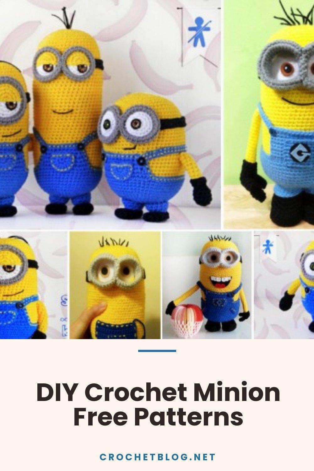 DIY Crochet Minion Free Patterns