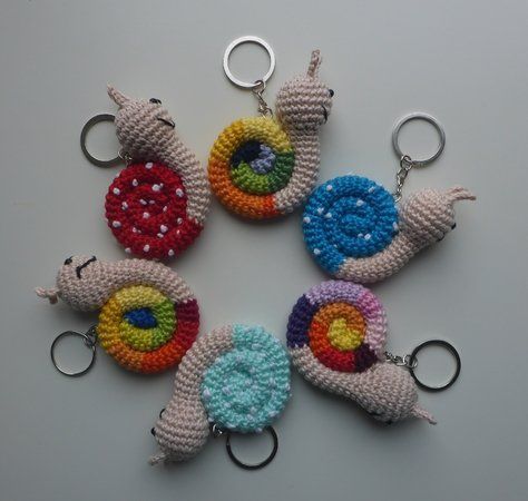 diy crochet snail 2