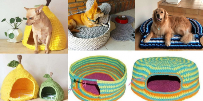 dog bed free crochet pattern and ideas