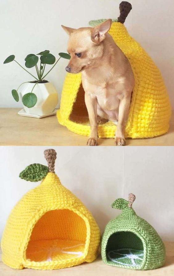 dog bed free crochet pattern and ideas 7