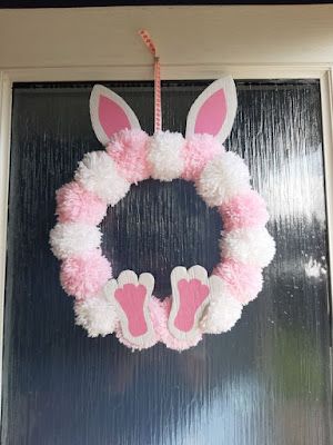 easter decoration with pompoms 10