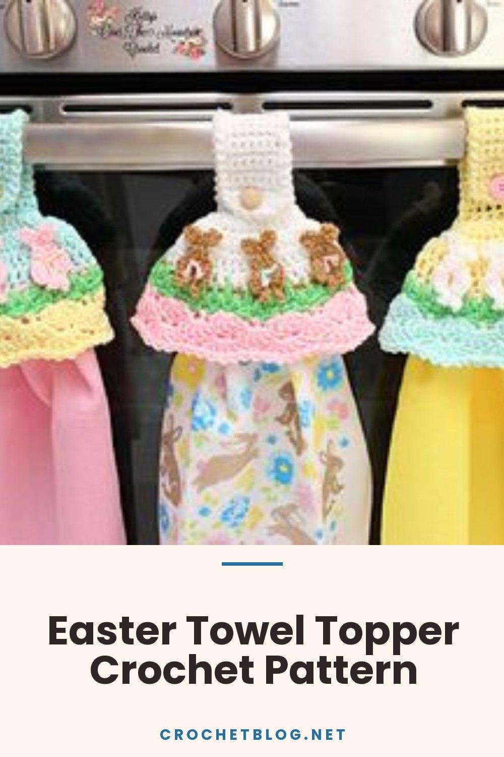 Easter Towel Topper Crochet Pattern