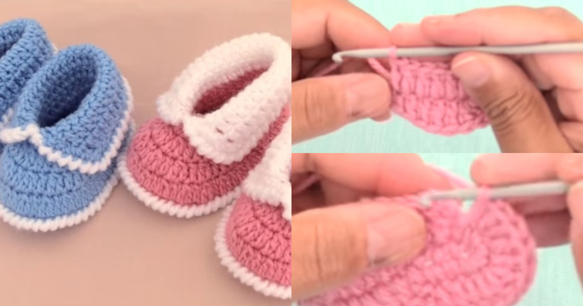 easy crochet baby shoes step by step guide