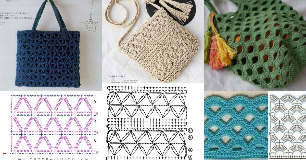 easy crochet bag patterns
