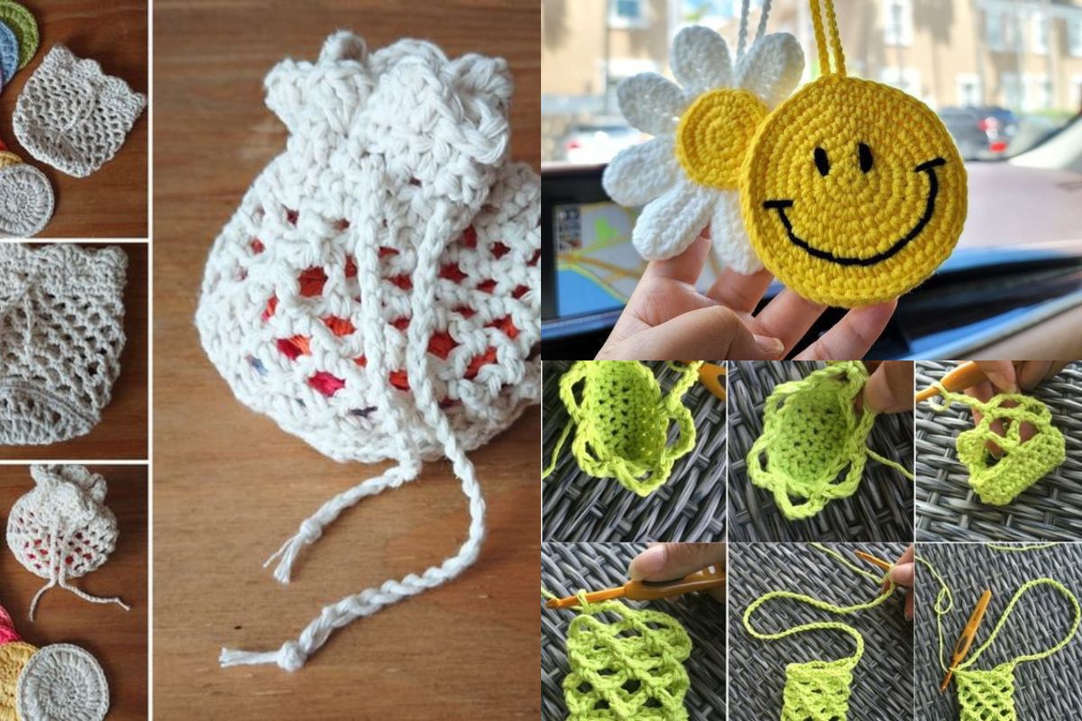 easy crochet diffuser air freshener