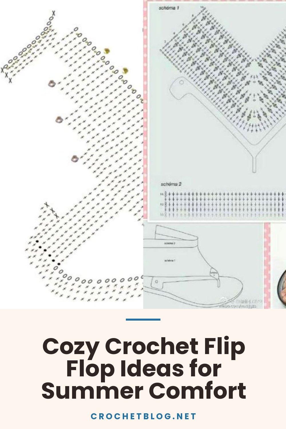 Cozy Crochet Flip Flop Ideas for Summer Comfort