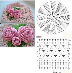 easy crochet hats patterns 1