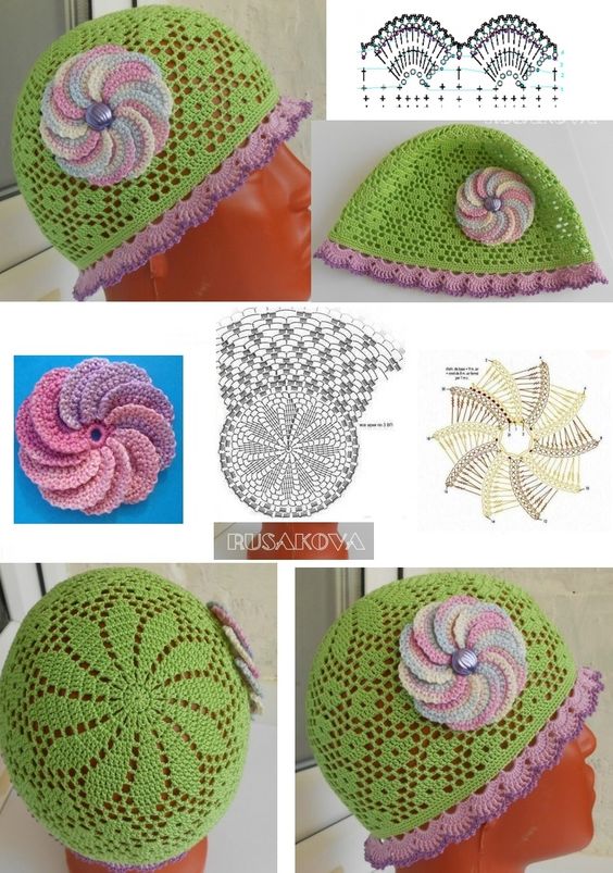 easy crochet hats patterns