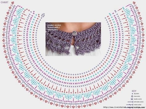 easy crocheted collar patterns 10