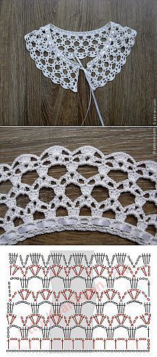 easy crocheted collar patterns