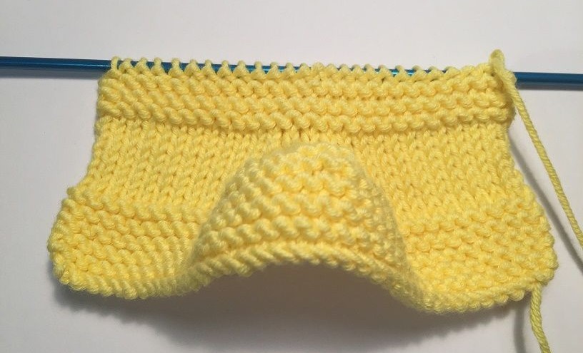 easy knit baby booties 2