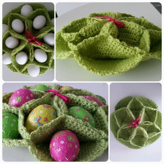 egg basket crochet ideas 4