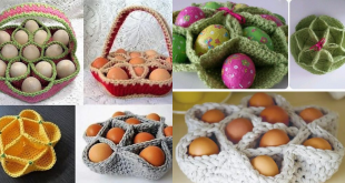 egg basket crochet pattern
