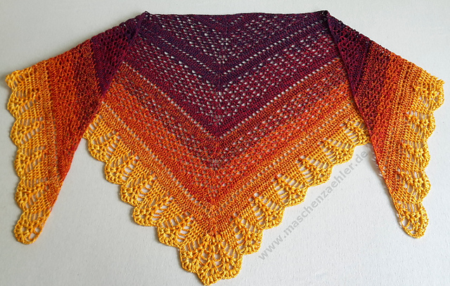 erigeneia crochet shawl