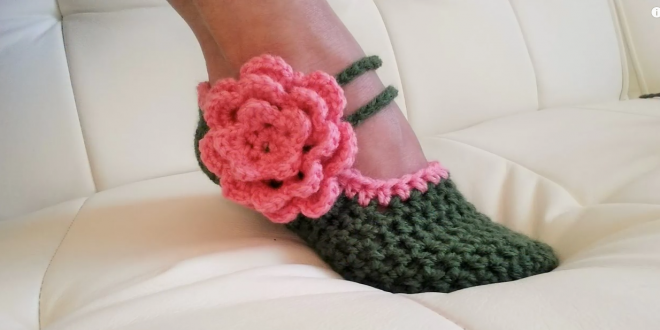 fancy mary janes shoes crochet