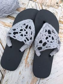 flip flop sandals crochet patterns 2 1