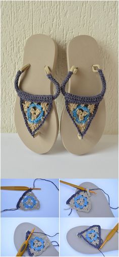 flip flop sandals crochet patterns 3