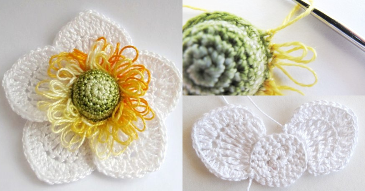 flower crochet a step by step guide
