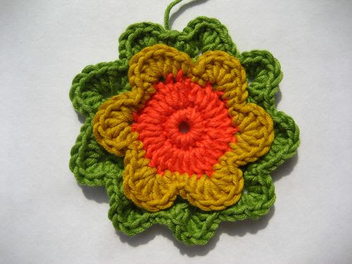 flower crochet pillow tutorial 21