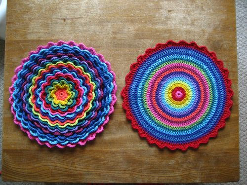 flower crochet pillow tutorial 26