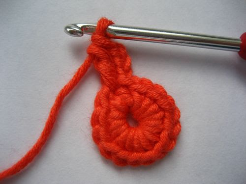 flower crochet pillow tutorial 6