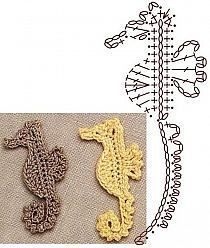 free crochet animal applique patterns 4