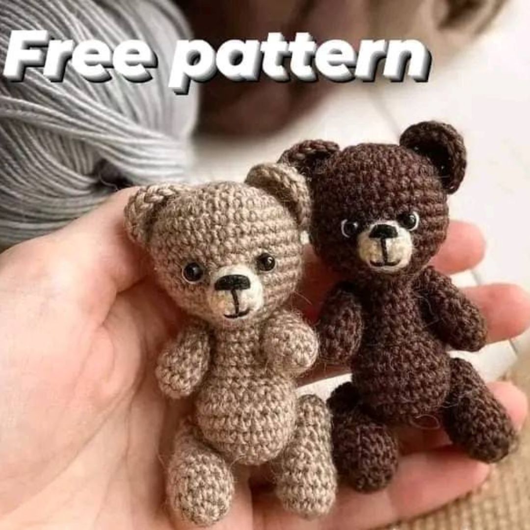 free crochet bear pattern 5