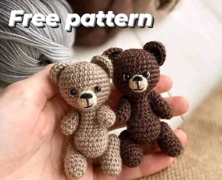 free crochet bear pattern