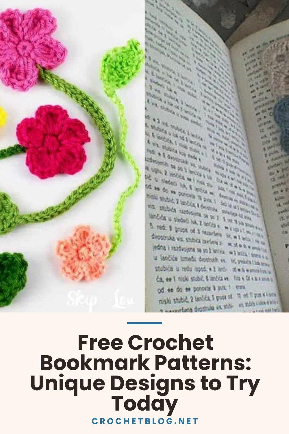 Free Crochet Bookmark Patterns: Unique Designs to Try Today