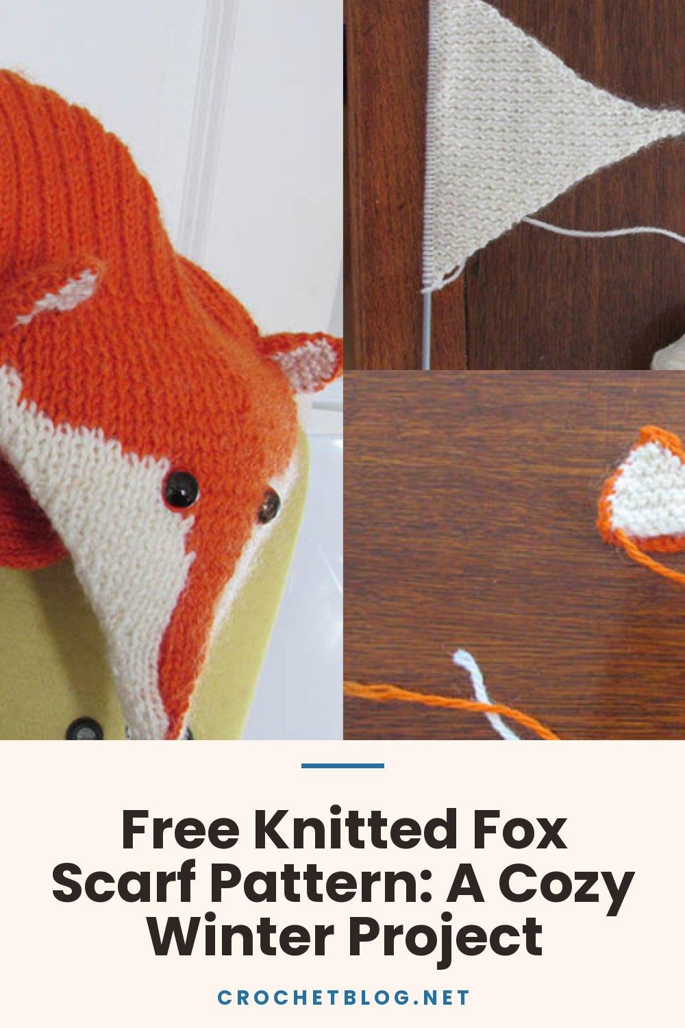 Free Knitted Fox Scarf Pattern: A Cozy Winter Project